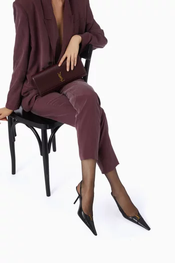 حذاء كلاسيك بابيلون بريتوي بسير خلفي جلد ناعم