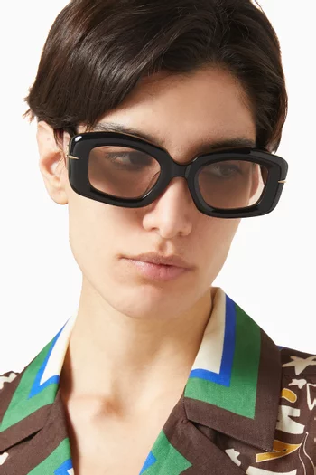 نظارة شمسية سلستينا بإطار أسيتات لو سبيكس x ألميس