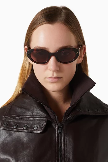 Tootsie Cat-eye Sunglasses in Polymer