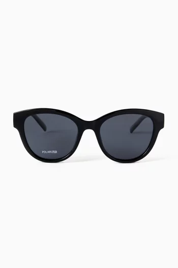 Majestic Cat-eye Sunglasses in Polymer