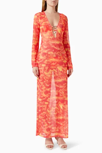 Frida Cover-up Dress in Mesh