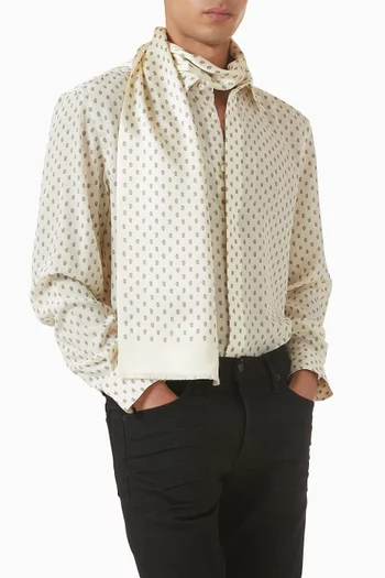 Paisley Scarf in Silk