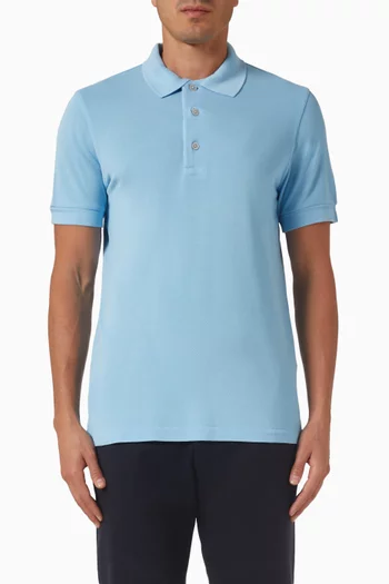 Polo Shirt in Pique
