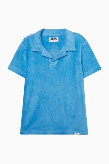 Powell Polo Shirt in Cotton-terry
