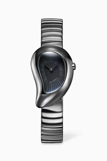 Drop Essence Quartz Stainless Steel Watch, 23mm