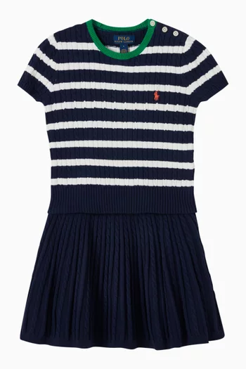 Striped Knit Co-ord Set