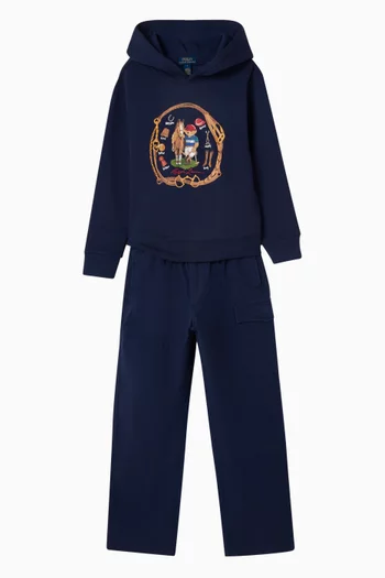 بنطال كارغو بقصة ساق مستقيمة 