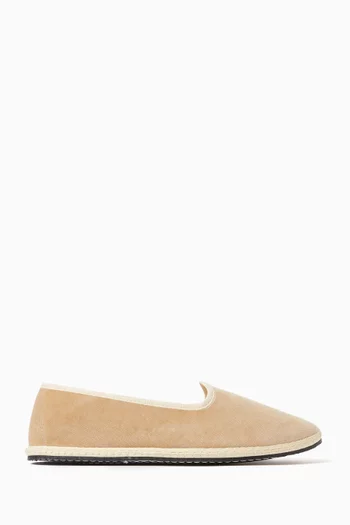 Furlana Flats in Velvet