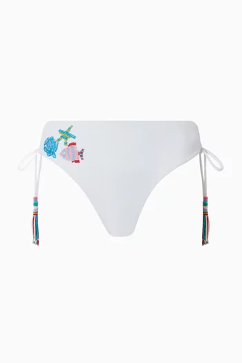 Aloha Beaded Bikini Briefs