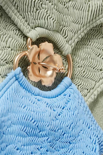 Hibiscus Maillot One-piece Swimsuit