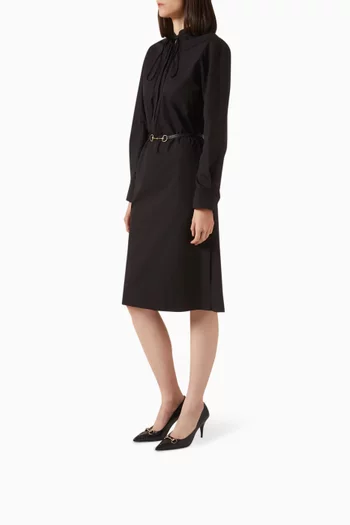 Horsebit 85 Pumps in GG Leather