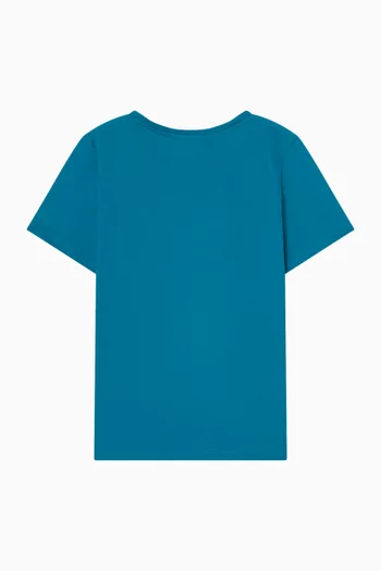 Graphic Logo T-shirt in Cotton