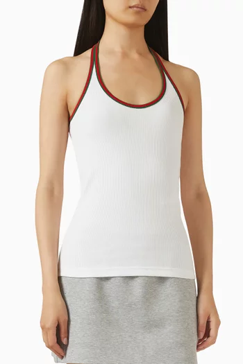 Ribbed Tank Top in Cotton