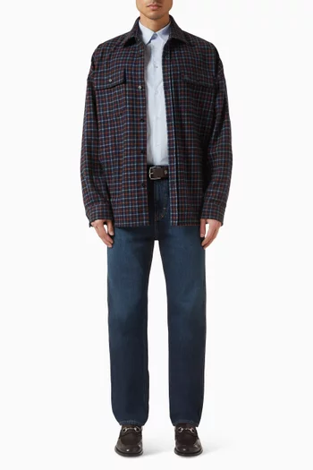 بنطال جينز بقصة ضيقة دينم