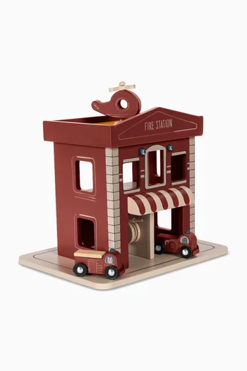 Wooden Fire Station