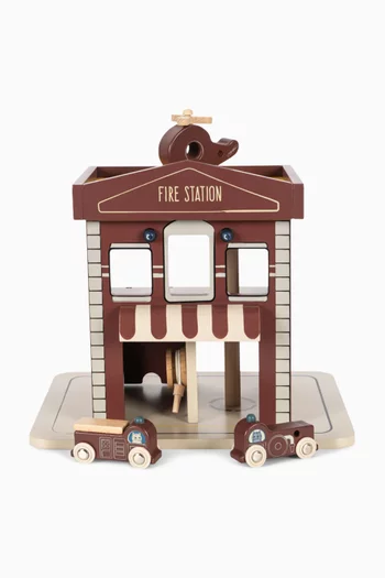 Wooden Fire Station