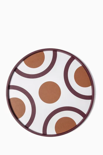 صينية بياريتز كبيرة جلد