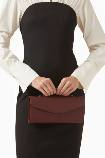 Gem Envelope Bag in Leather