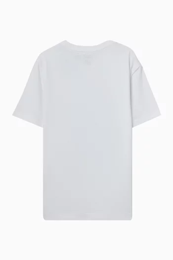 تي شيرت قطن بطبعة دب بولو