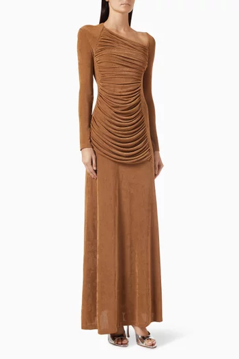 فستان فال طويل