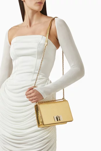 حقيبة كروس 1927 جلد لامع