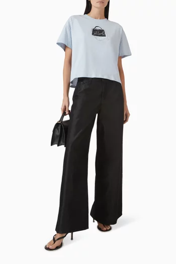 Signature Bag T-shirt in Organic-cotton