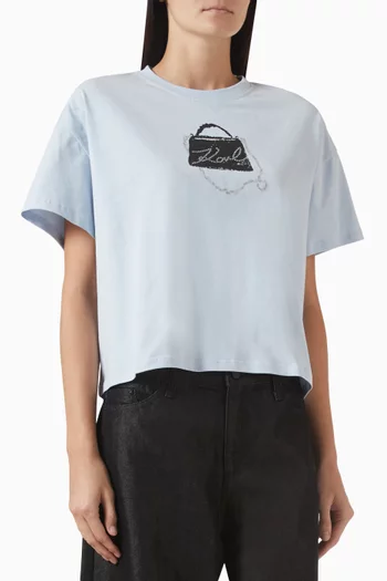 Signature Bag T-shirt in Organic-cotton