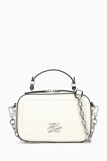 K/Autograph Crossbody Bag in Leather
