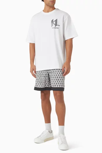 Small Artwork K T-shirt in Jersey