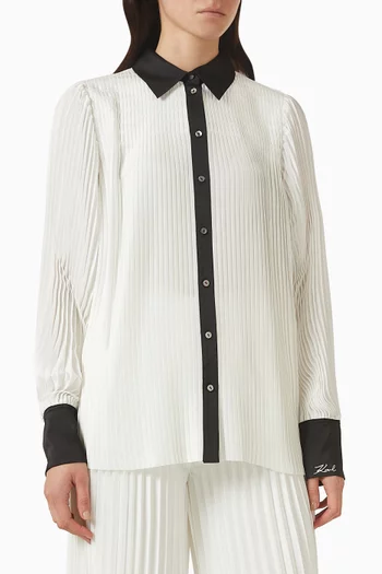 Pleated Shirt