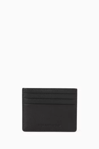 K/Signature Cardholder in Leather