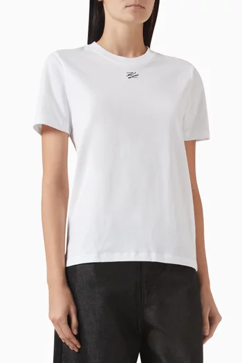 KL Essential T-shirt in Cotton Jersey