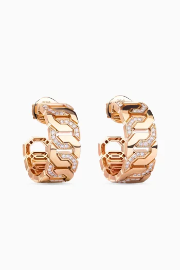 Thaman Diamond Earrings in 18kt Rose Gold