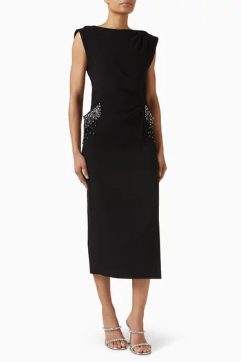 Freccette Embellished Dress