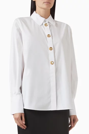 Karl Daily Shirt in Poplin