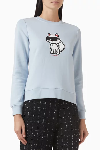 Ikon Choupette Sweatshirt in Cotton