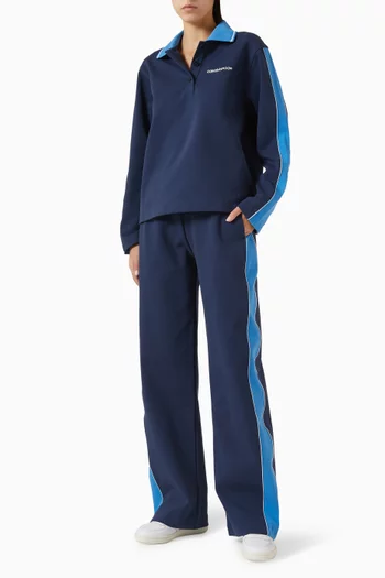 سويت شيرت بولو بونتو مزيج قطن عضوي