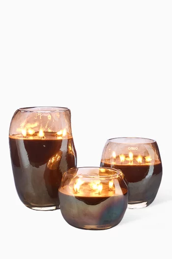 Medium Cape Champagne Candle - Sage, 19x14cm