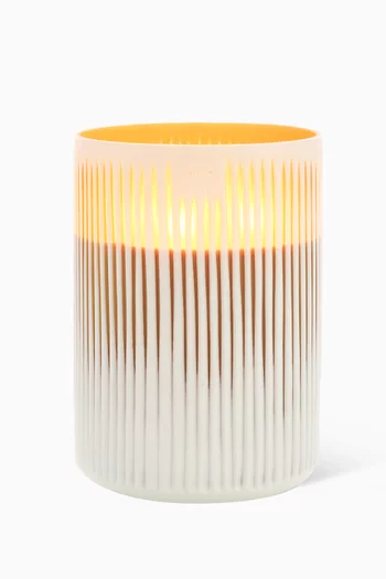 Medium Akosua Candle - Sunset, 15x17cm