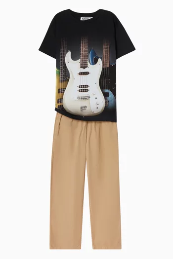 Basketball Print T-shirt