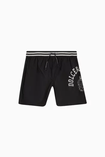 Logo-print Swim Shorts in Nylon