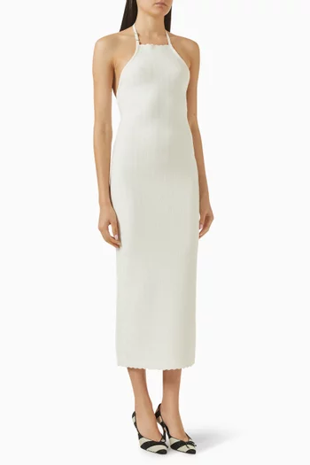 knee length dresses for ladies Jacquemus Drapped Midi Dress main image 0