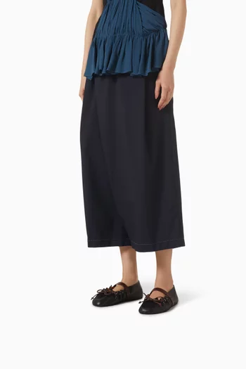 حذاء باليرينا ماري جين بكعب مسطح جلد ناعم