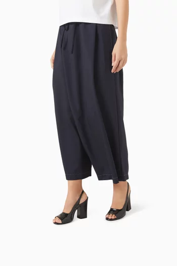 Slingback Sandals in Leather