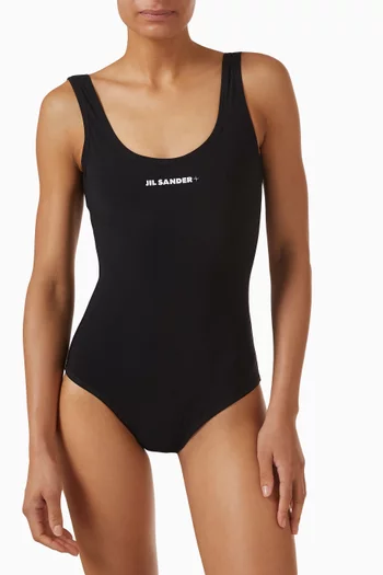 Logo One-piece Swimsuit