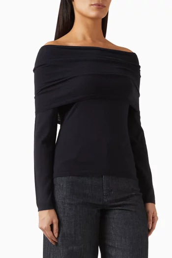 Faretra Off-shoulder Sweater
