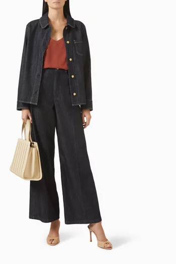 بلوزة كاميسول حرير وقنب