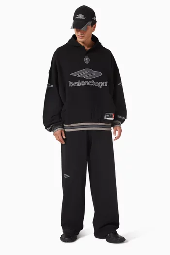 3B Football Baggy Sweatpants in Cotton