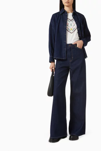 تي شيرت تينيو بطبعة قطن