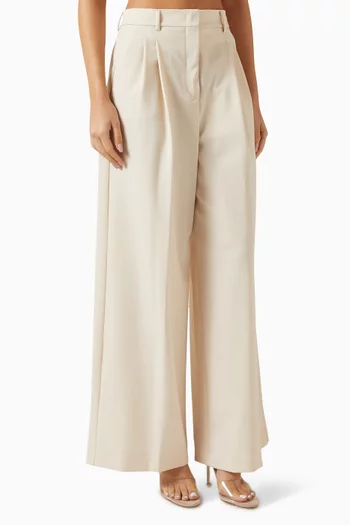Dasta Tailored Pants in Wool-blend